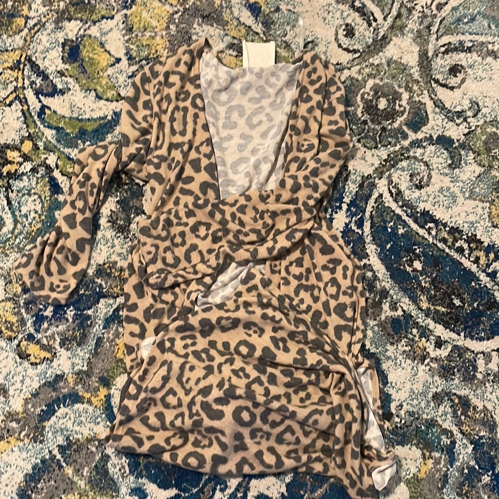 Cheetah cardigan